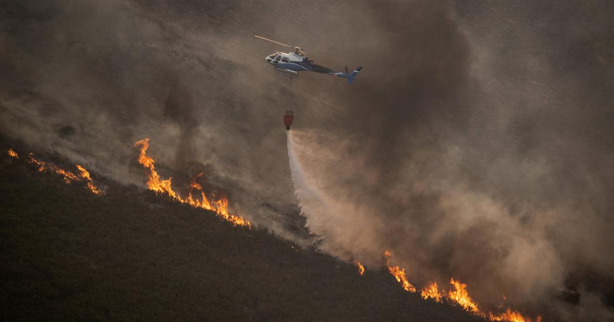 España: un incendio forestal avivado por fuertes vientos provoca la evacuación de 800 personas