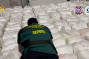 Incautadas 4 toneladas de cocaína en sacos de arroz en Barcelona